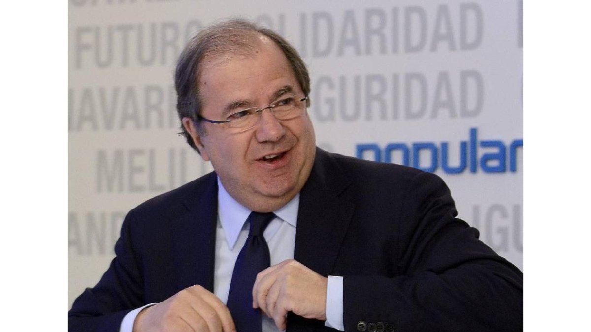 El presidente de la Junta, Juan Vicente Herrera-El Mundo