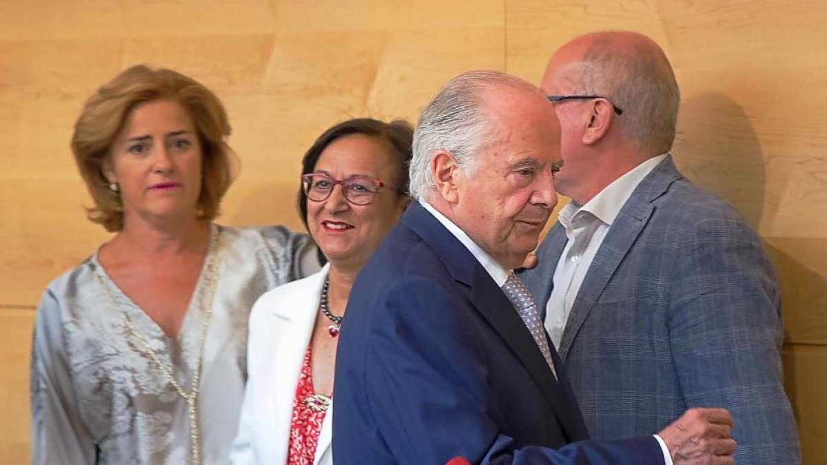 El Procurador del Común de Castilla y León, Javier Amoedo, intervino ayer en las Cortes.-J.M. LOSTAU