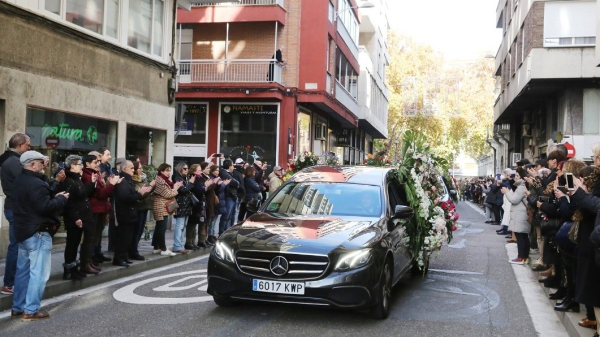 Funeral de Concha Velasco en Valladolid.- ICAL