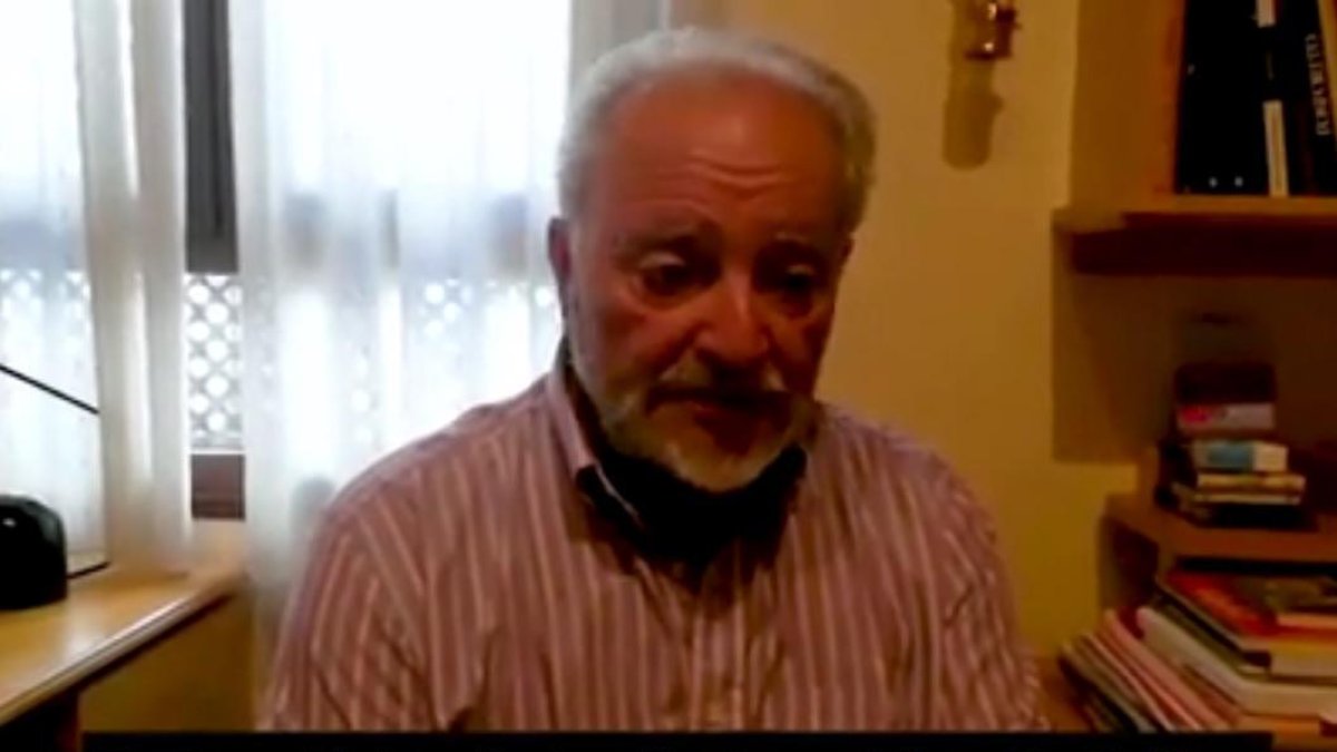 Fotograma del vídeo de Julio Anguita.-E.M.
