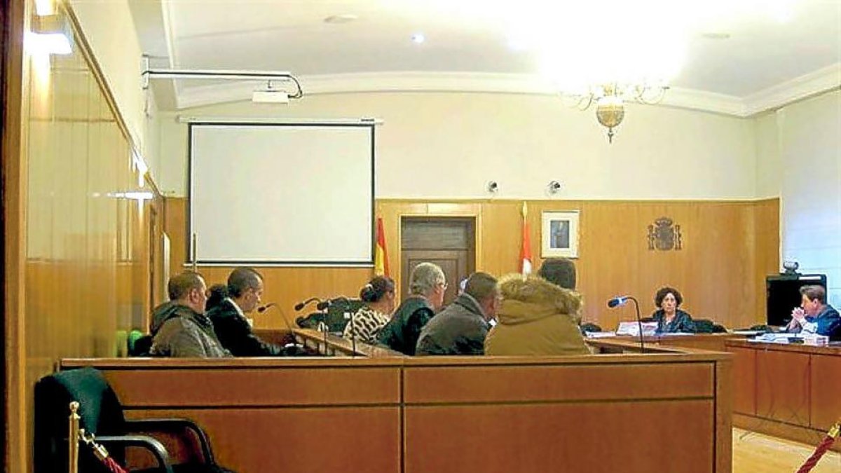 Vista celebrada ayer en la Audiencia Provincial de Valladolid.-E. PRESS