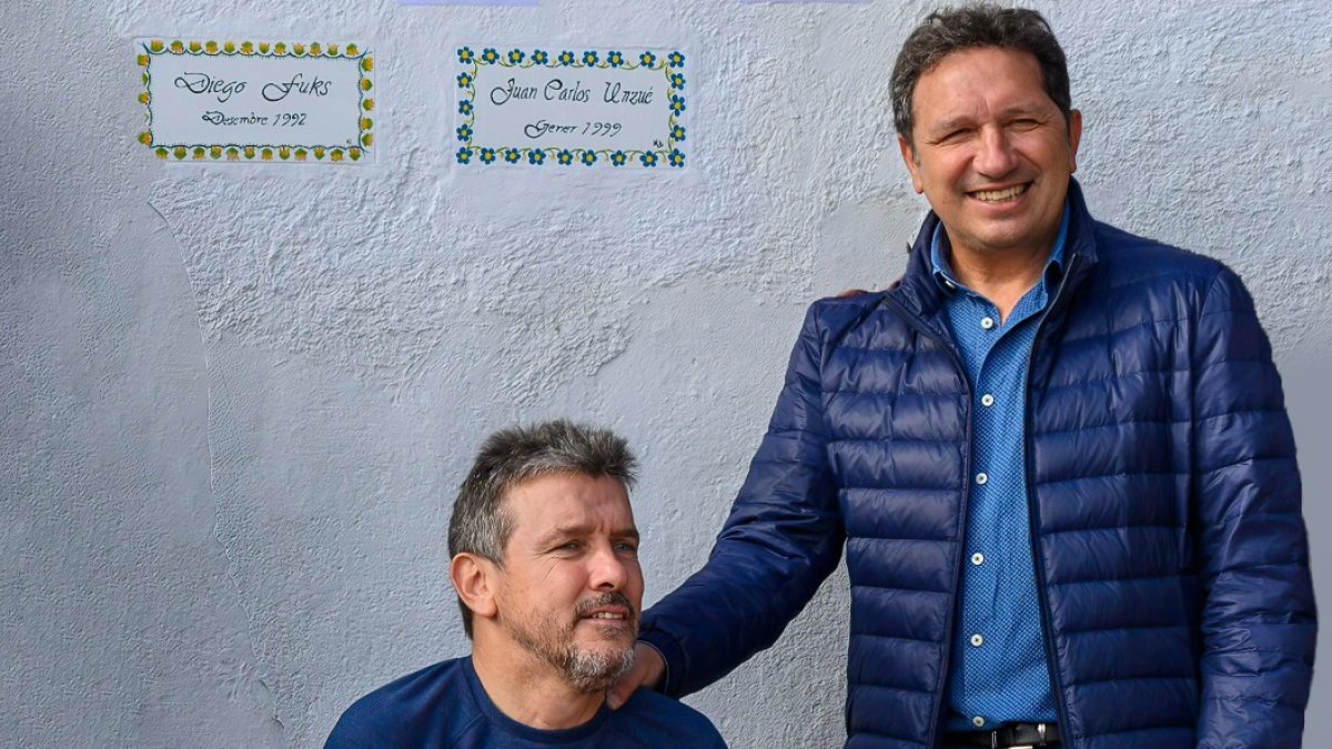 Unzúe y Eusebio Sacristán. / EM