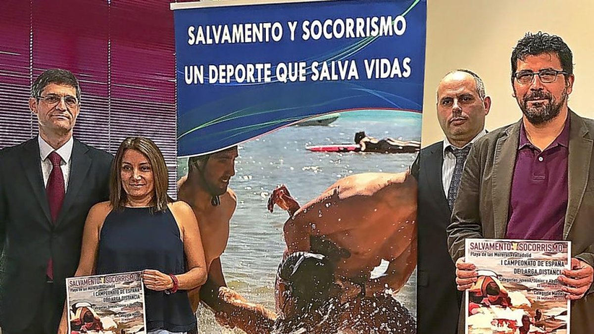 Presentación del Campeonato de España de salvamento y Socorrismo.-G. V.