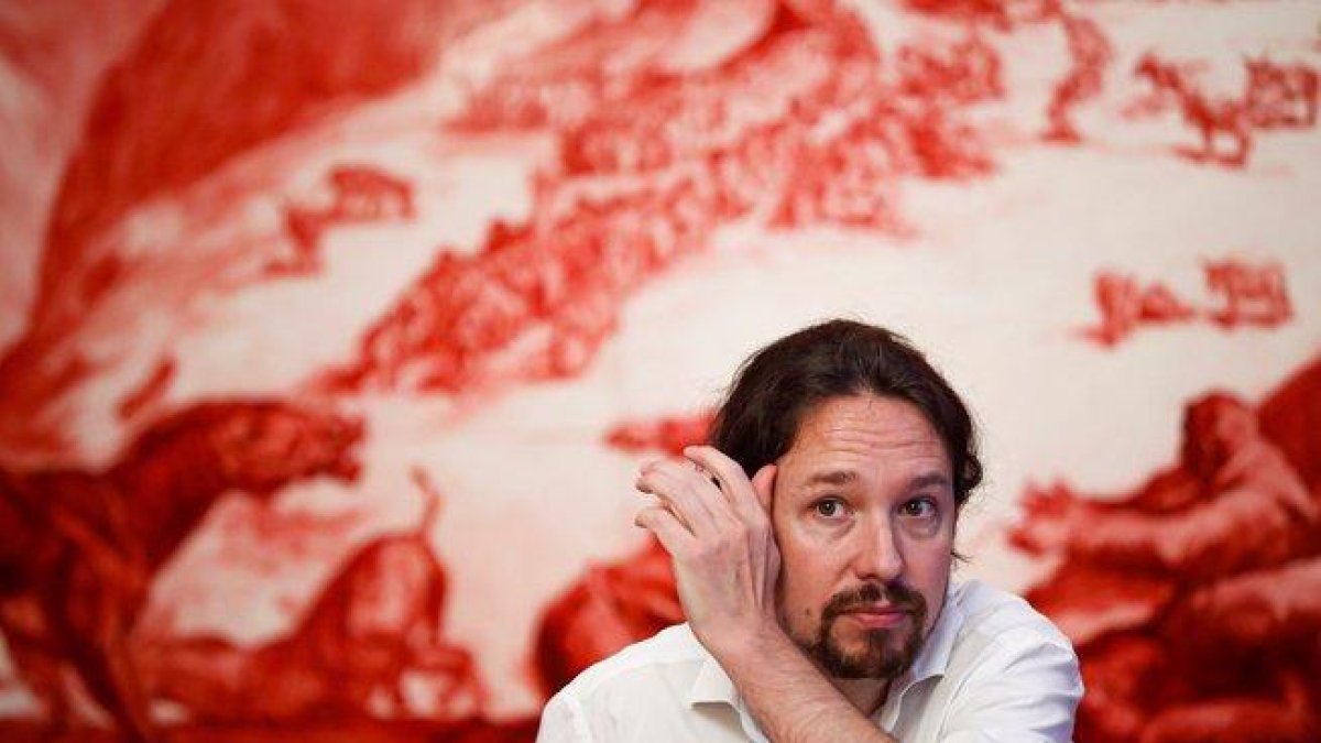 El líder de Unidas Podemos, Pablo Iglesias.-EFE