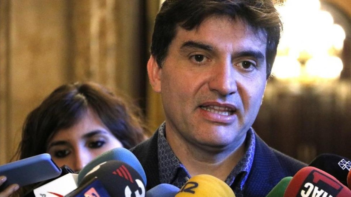 Sergi Sabrià, portavoz de ERC.-RAFA GARRIDO (ACN)