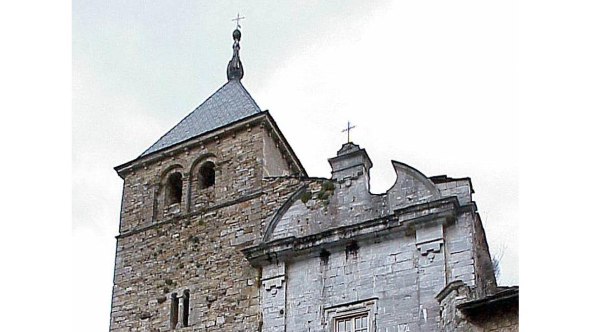 Monasterio de San Pedro de Montes, en la ladera oeste del Valle del Silencio-ICAL