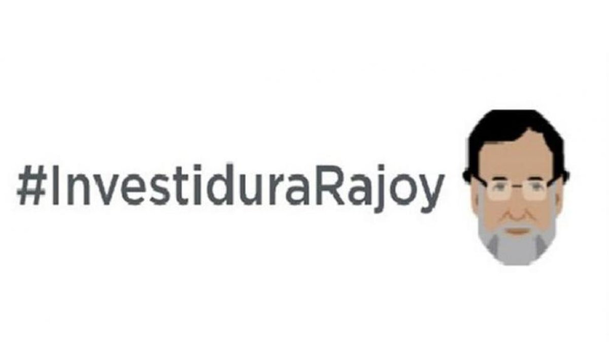 Emoticono de Rajoy, creado para el debate de investidura.-