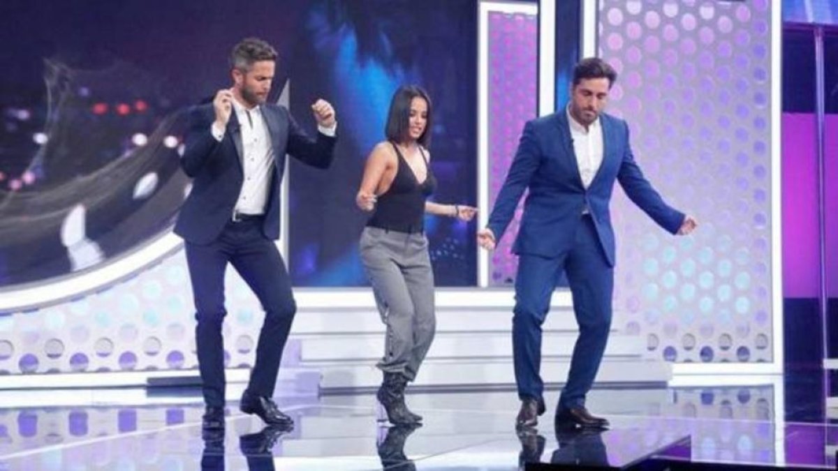 Becky G durante su actuación en OT 2017-RTVE