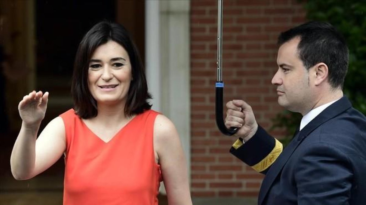 La ministra de sanidad española, Carmen Montón.-JAVIER SORIANO