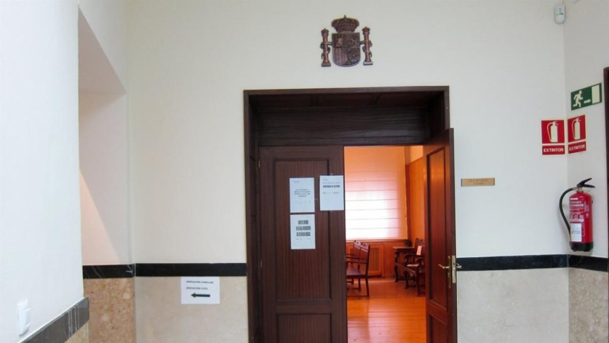 Sala de vistas de la Audiencia de Valladolid. - E.M.