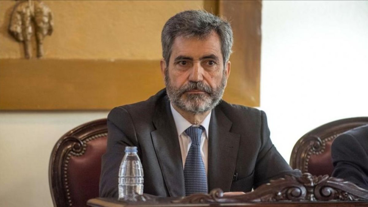 Carlos Lesmes, presidente del Tribunal Supremo y del Consejo General del Poder Judicial.-ISMAEL HERRERO