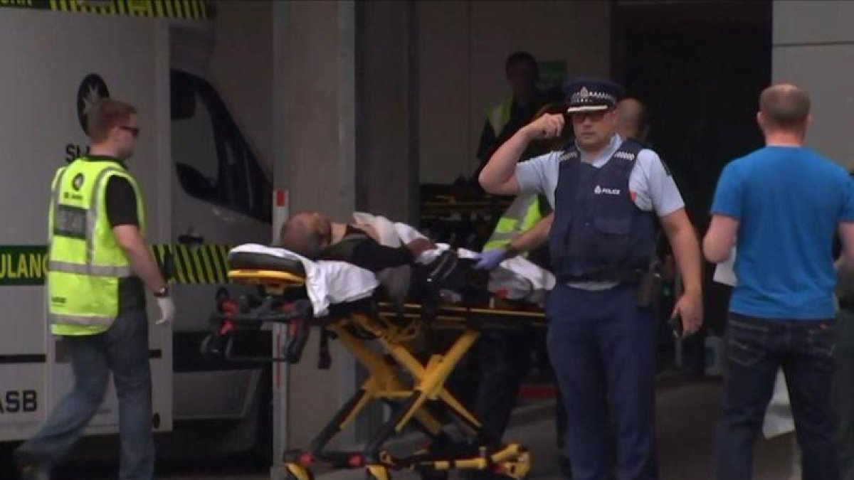 Una víctima del ataque en una mosquita en Christchurch, Nueva Zelanda-AFP