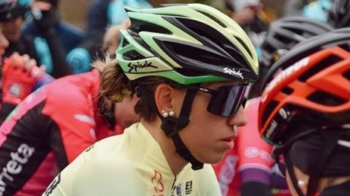 La ciclista Estela Domínguez. / INSTAGRAM