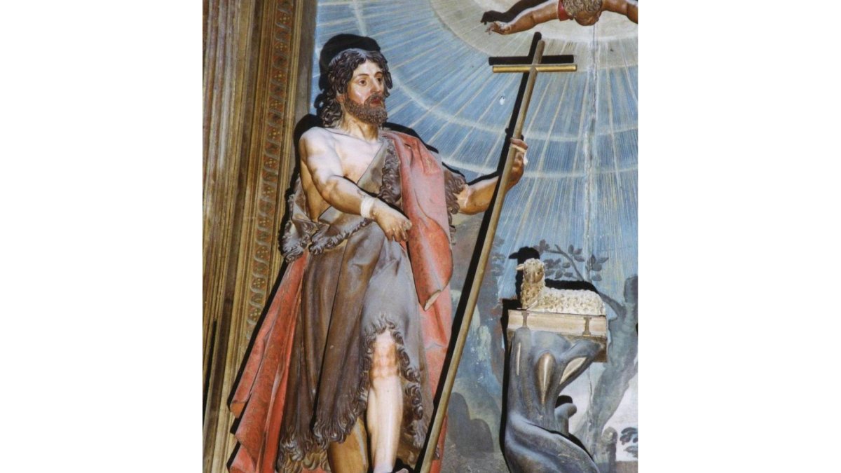 Una de las obras que se exibirá en las Edades: Talla de Gregorio Fernández perteneciente a la Iglesia de Nava del Rey.-
