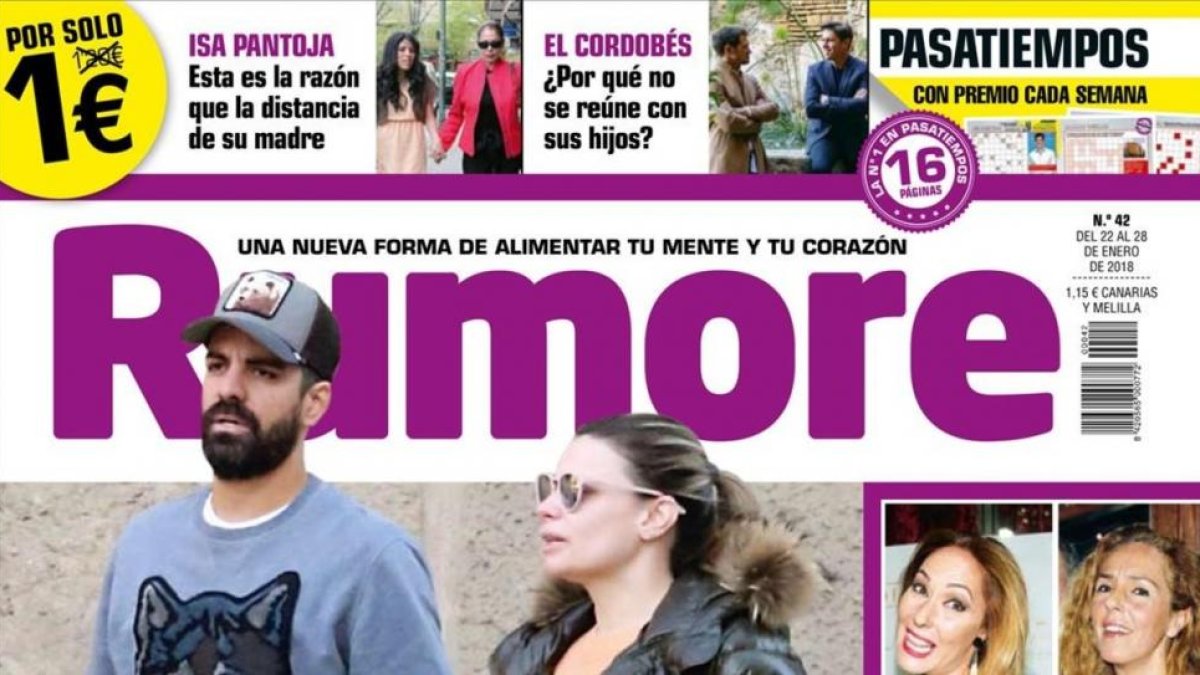Portada de la revista Rumore.-EL PERIÓDICO