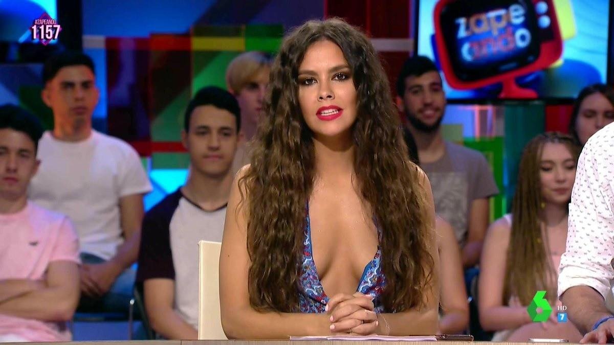 Cristina Pedroche en Zapeando.-PERIODICO