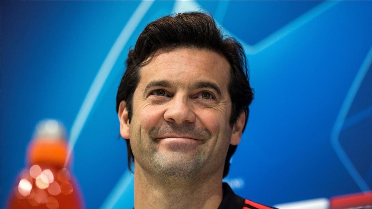Solari, en sala de prensa-