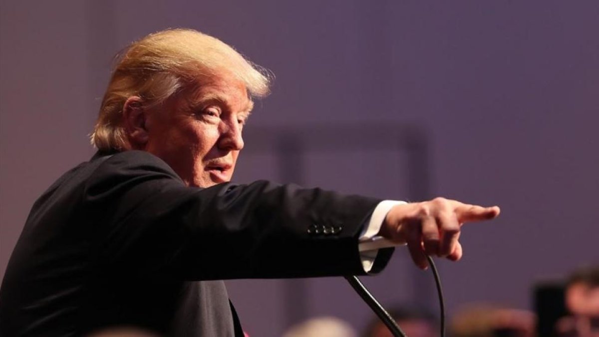 Trump, en un acto del Partido Conservador, en Nueva York.-AFP / SPENCER PLATT