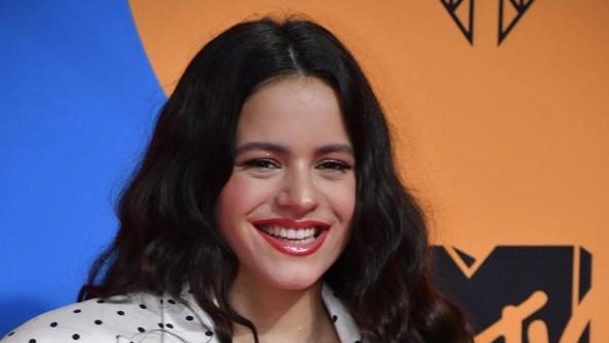 Rosalía, anoche, en Sevilla.-EFE