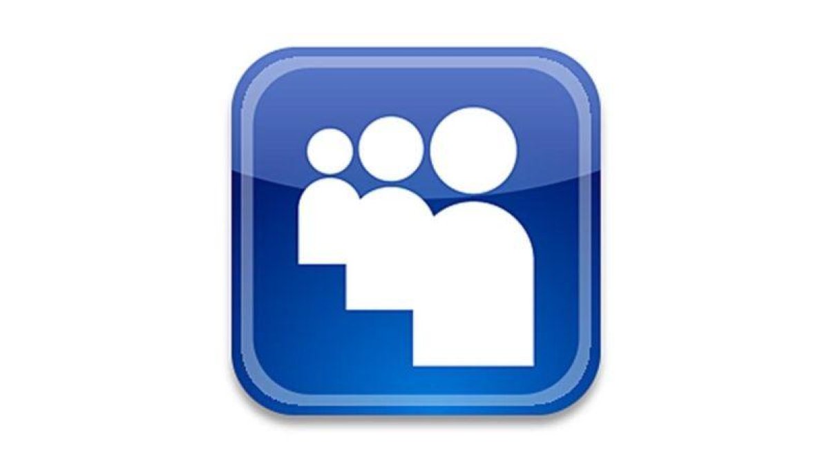 El logotipo de MySpace.-