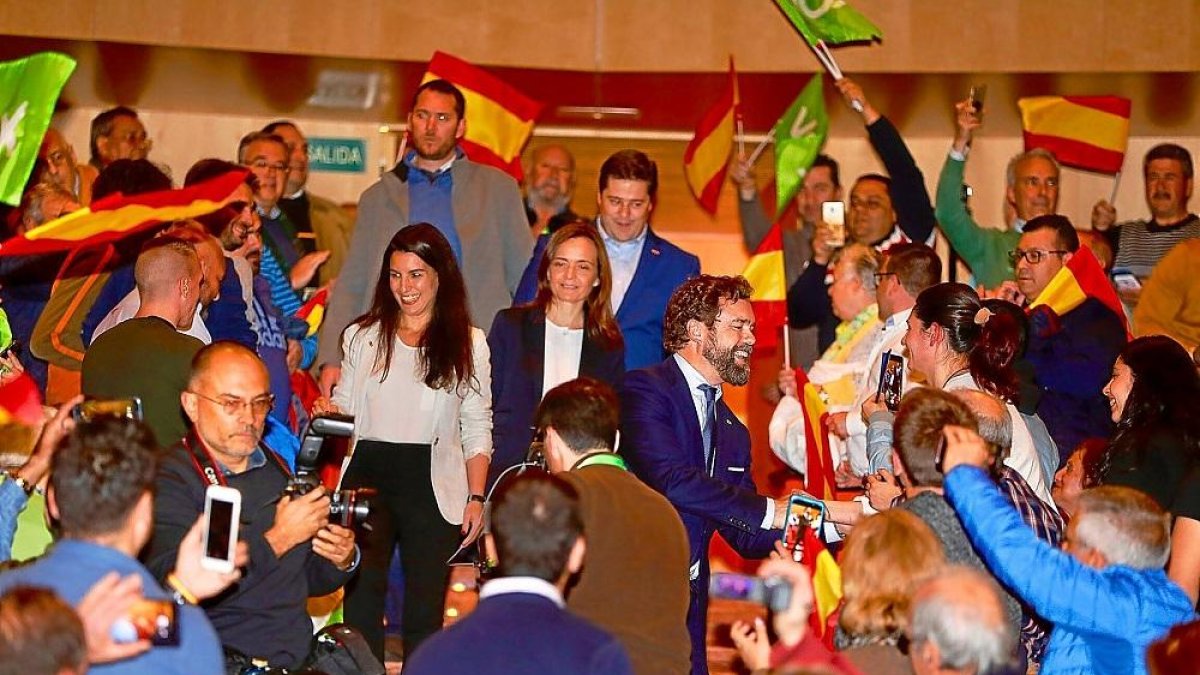 Acto de VOX en Ávila.-ICAL
