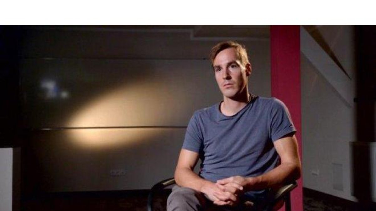 Johannes Dürr, en el reportaje de la cadena ADR.-TWITTER