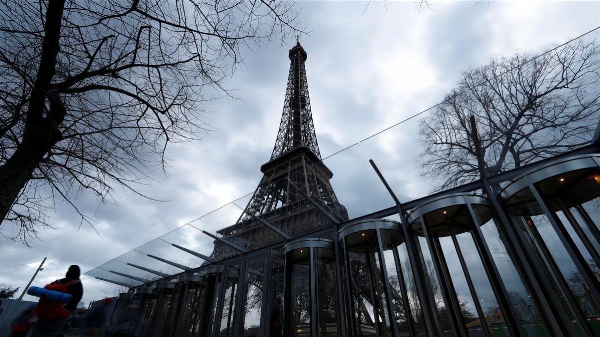 Vista de la torre Eiffel del pasado 31 de marzo.-REUTERS
