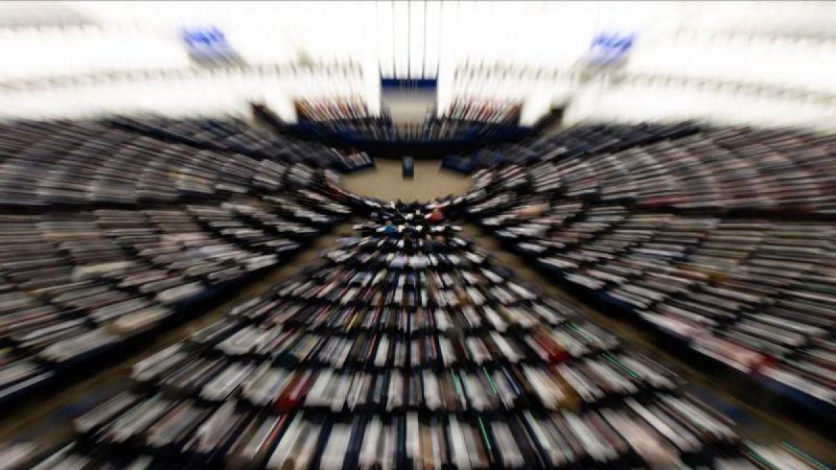Sesión en el Parlamento Europeo.-PATRICK SEEGER (EFE)