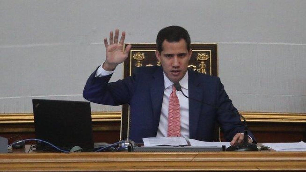 El presidente de la Asamblea Nacional de Venezuela,  Juan Guaidó.-EFE