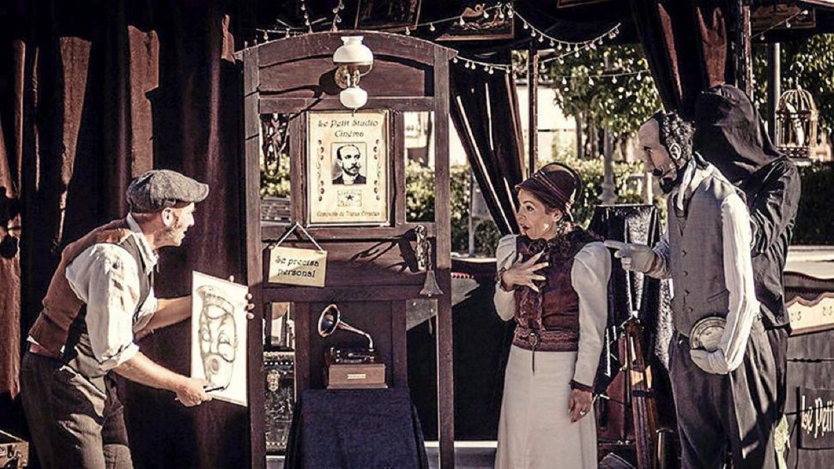 Una imagen de la representación de ‘Le petit studio cinéma’.-El Mundo