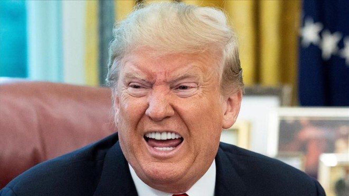 El presidente de EEUU, Donald Trump.-EFE
