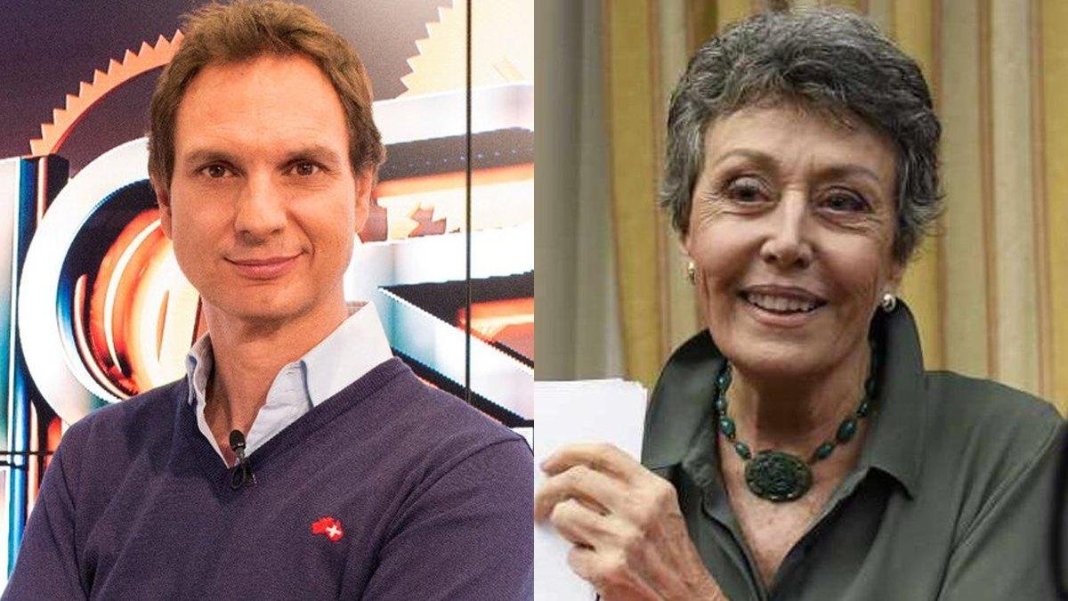 Javier Cárdenas y Rosa María Mateo-