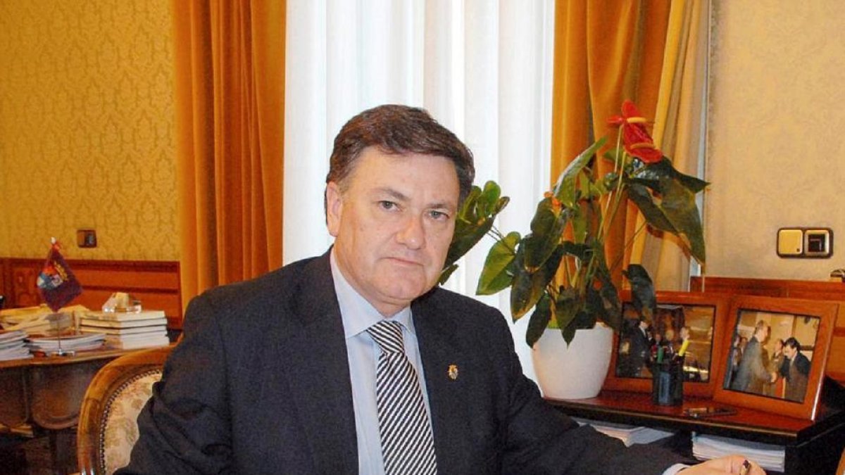 El presidente de la Diputación de Segovia, Francisco Vázquez-EL MUNDO