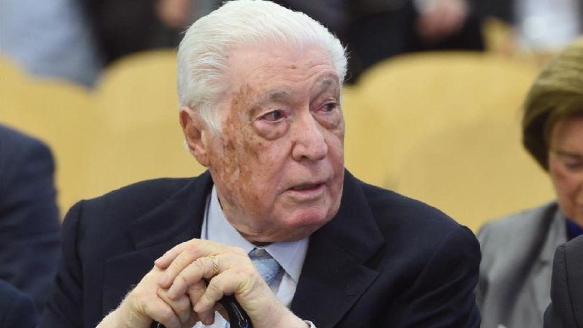 acià Alavedra , durante el juicio por el caso Pretoria.-EL PERIÓDICO