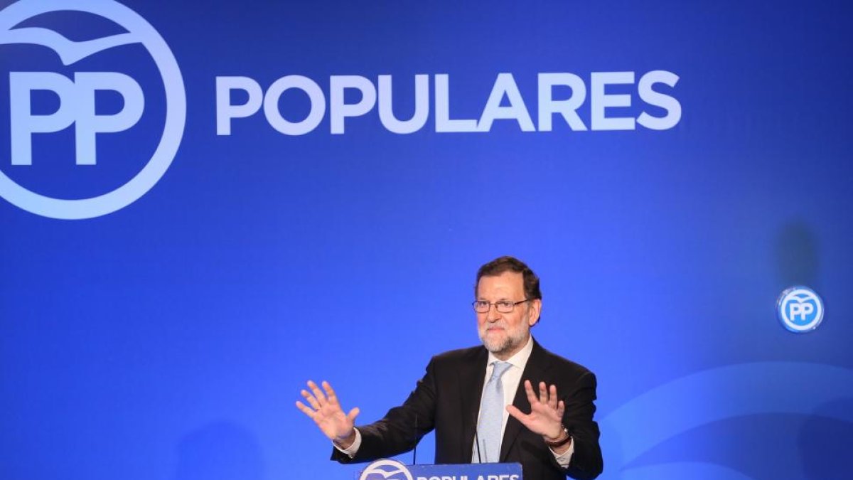 El presidente del Gobierno en funciones y del Partido Popular, Mariano Rajoy.-ICAL