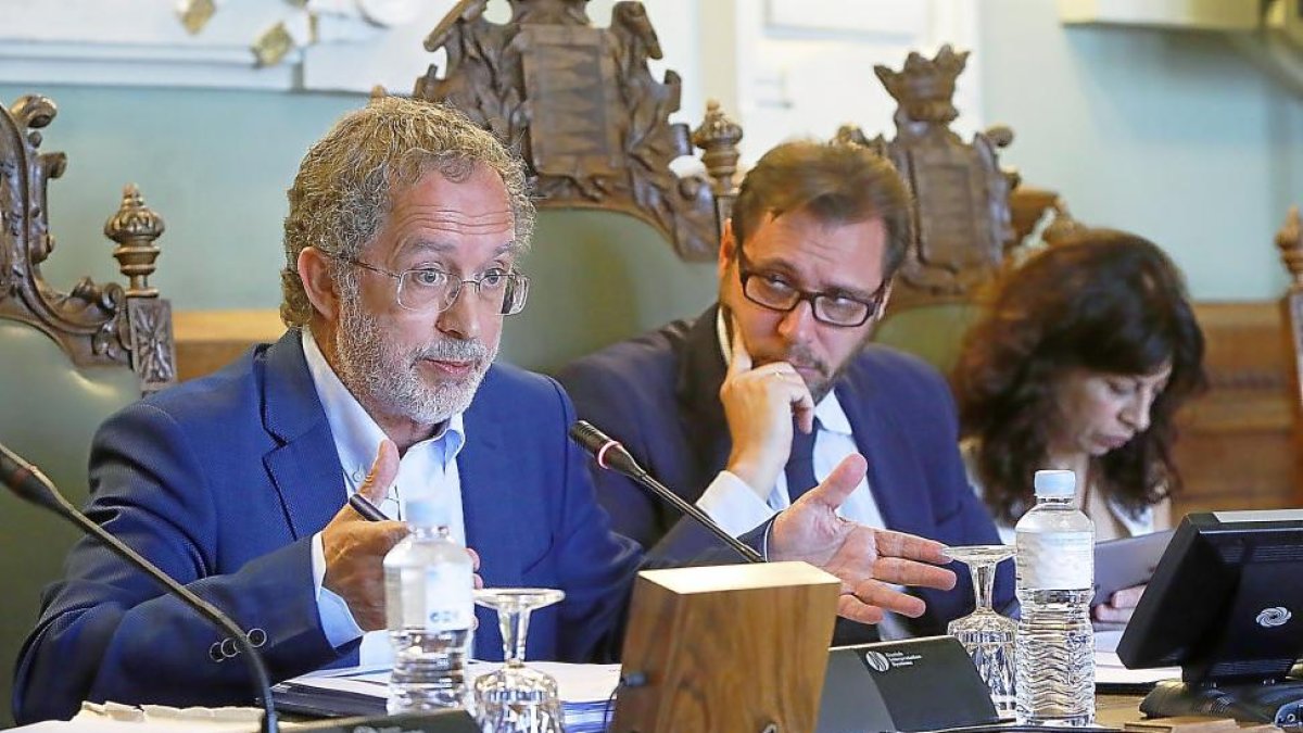 Imagen del último pleno celebrado en el Consistorio vallisoletano-J.M. Lostau