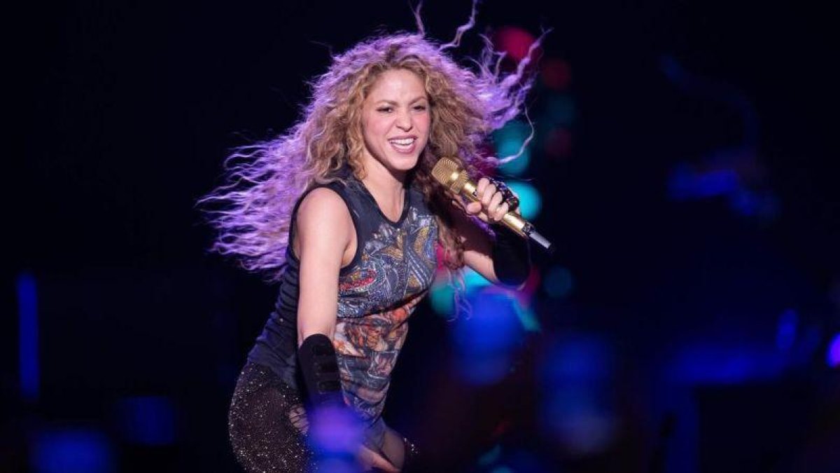 Shakira, en su concierto inaugural de gira en Hamburgo.-AFP / DANIEL REINHARDT