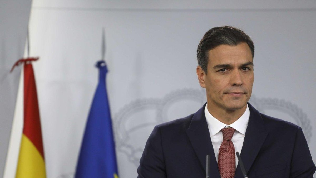 El presidente del Gobierno, Pedro Sánchez, en la Moncloa.-REUTERS / SUSANA VERA