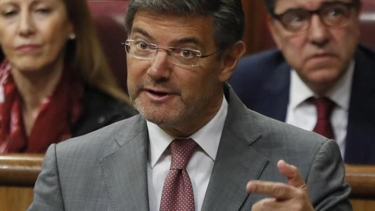 El exministro de Justicia, Rafael Catalá, en una foto de archivo.-FERNANDO ALVARADO