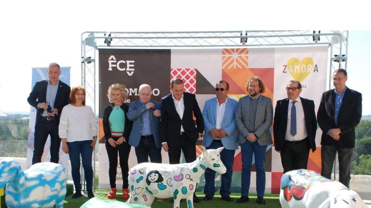 Presentación de la exposición en Zamora. / DIP ZAMORA