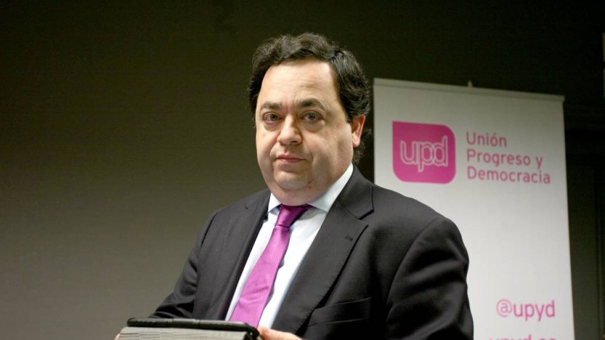 El ya ex candidato de UPyD a presidir la Junta, Rafael Delgado, en una imagen de archivo-Ical