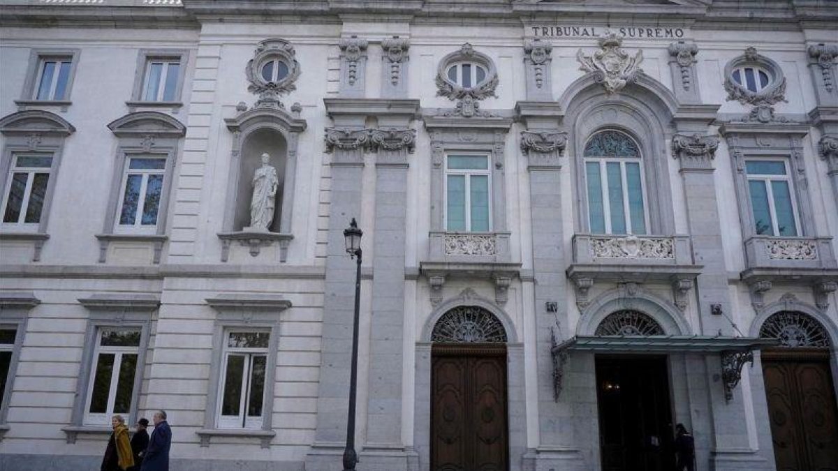 Fachada de la sede del Tribunal Supremo.-JOSÉ LUIS ROCA