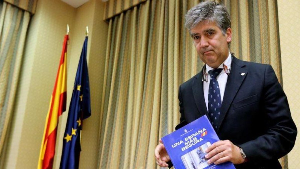 El portavoz del PP en el Senado, Ignacio Cosidó.-JUAN MANUEL PRATS