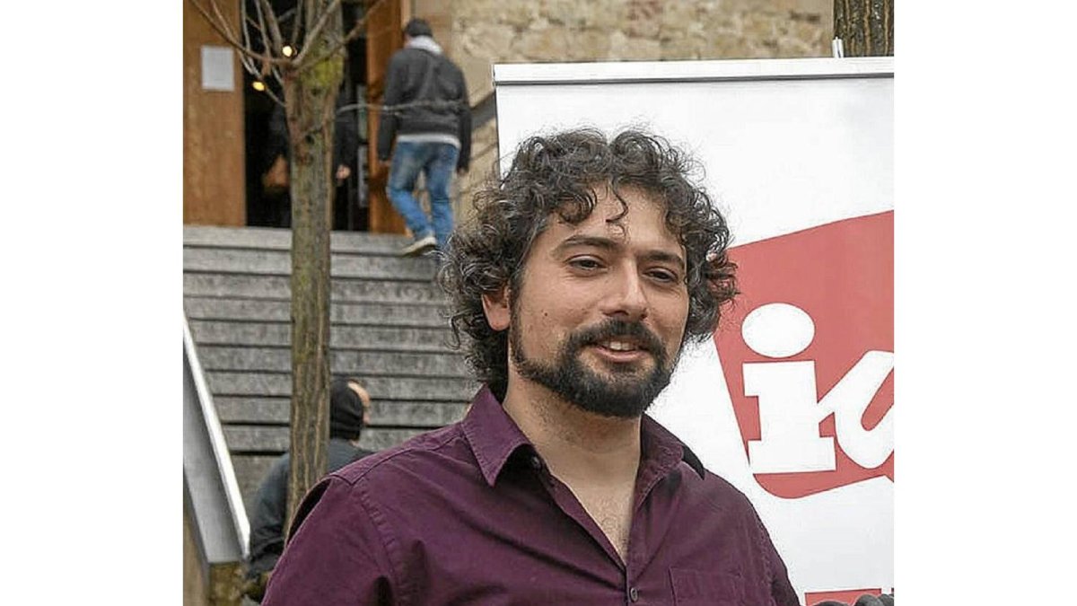 El candidato a las primarias de Izquierda Unida, José Sarrión-Jesús Formigo
