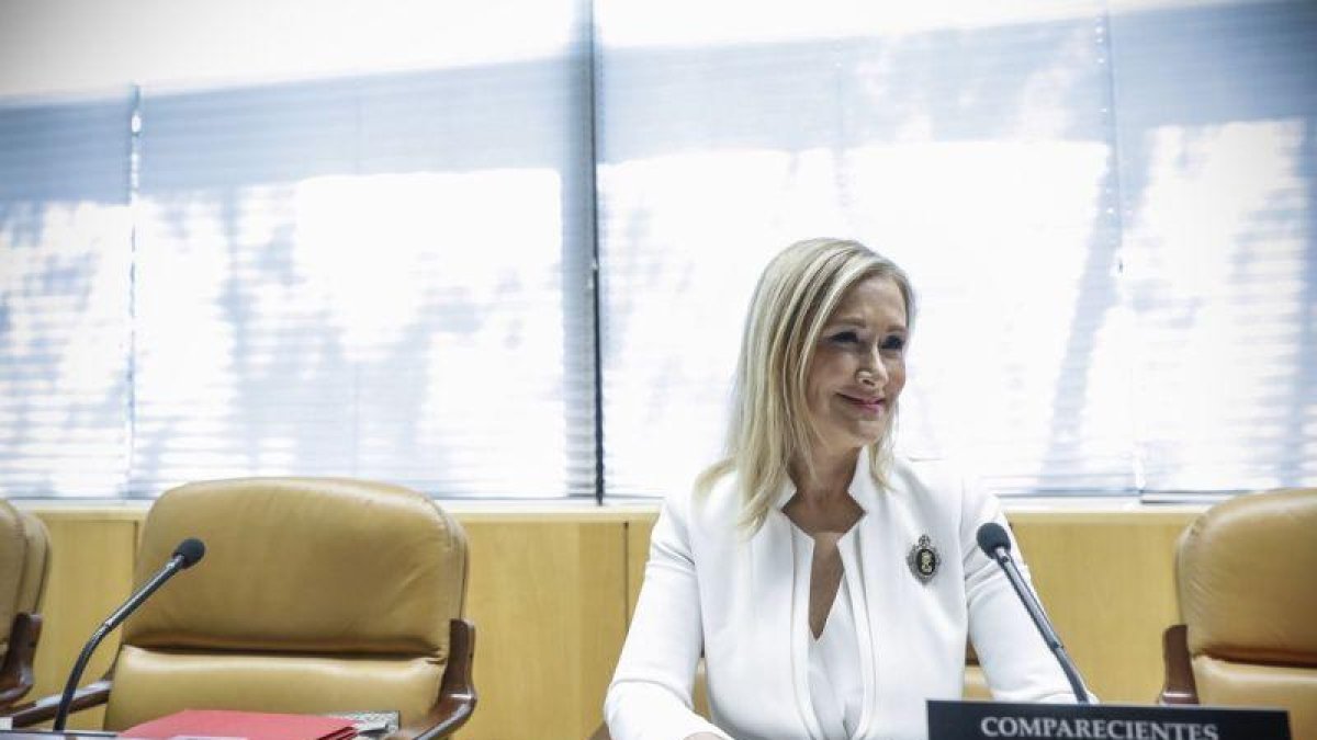 La presidenta regional Cristina Cifuentes.-EPP (EFE / EMILIO NARANJO)