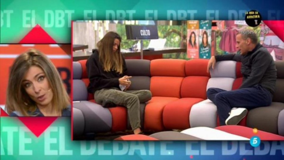 Sandra Barneda dijo en el debate de 'GH VIP' que la productora estudia demandar el uso fraudulento del teléfono para votar al ganador del programa.-