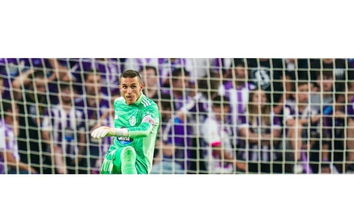 Masip en el duelo ante el Huesca. / RV. / A. PUENTE