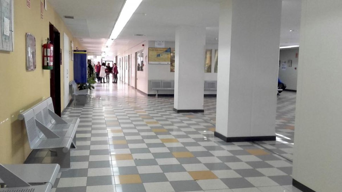 Interior del hospital de Medina del Campo.