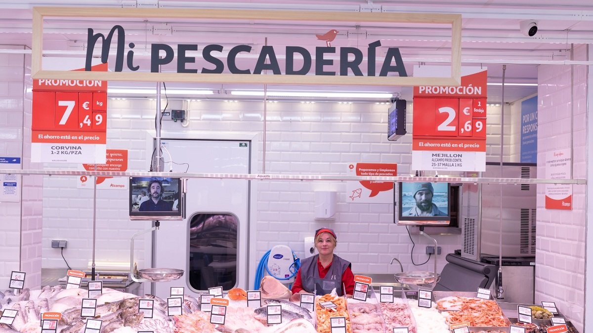 Pescadería de Alcampo. E.M.