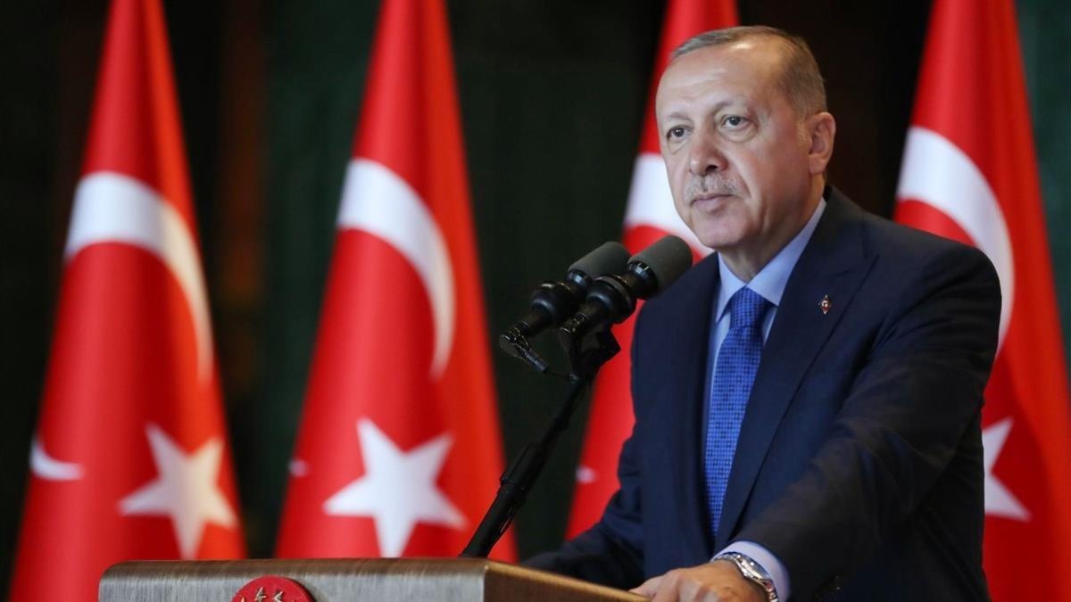 El presidente turco Recep Tayyip Erdogan-AFP/ KAYHAN OZER